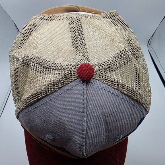 Locale Trucker Hat Multicolor Abstract Mountains Mens Adjustable Snapback Cap - Picture 5 of 9